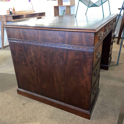 Mahogany John A Colby & Sons Partners Desk