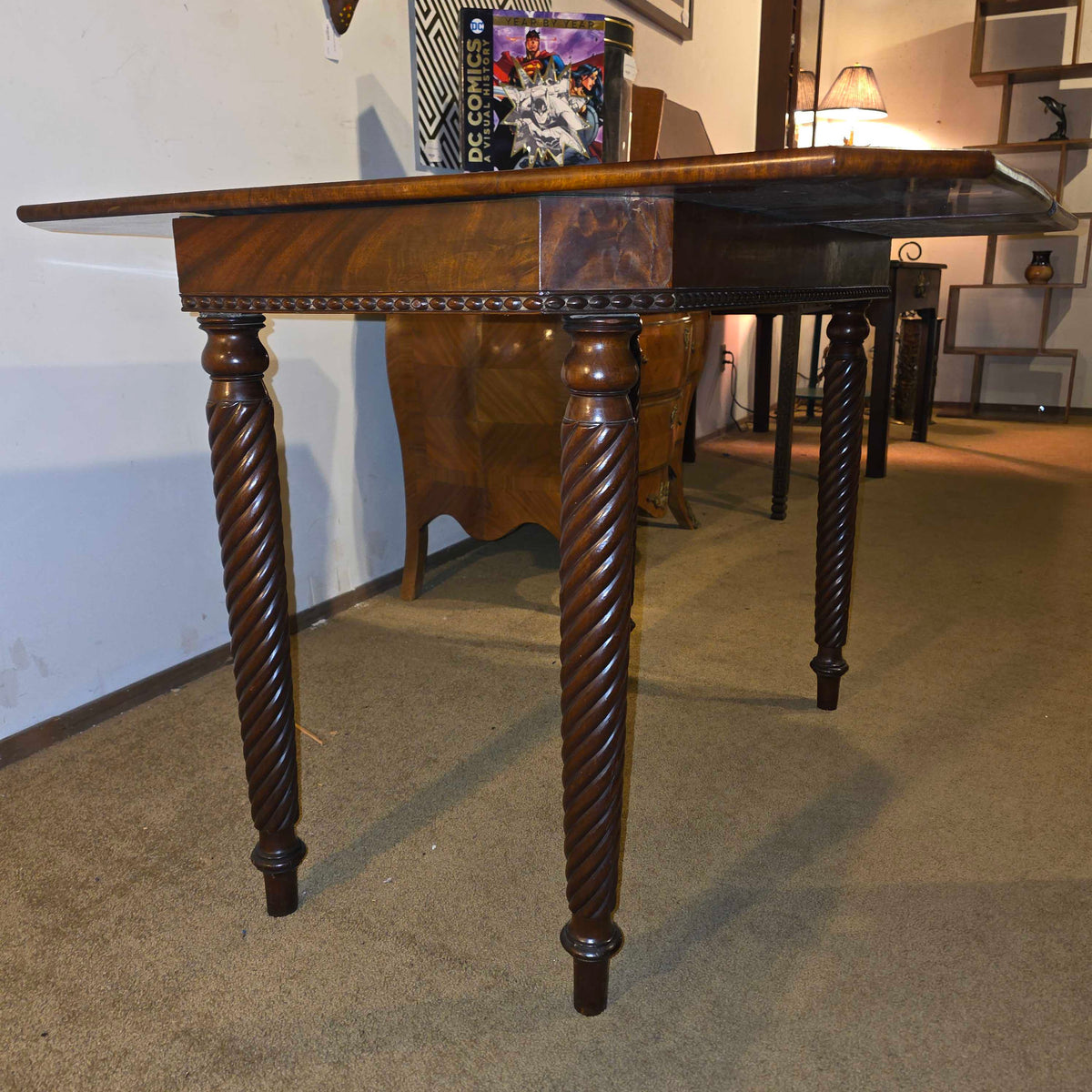 Mahogany Flip Top Card Table