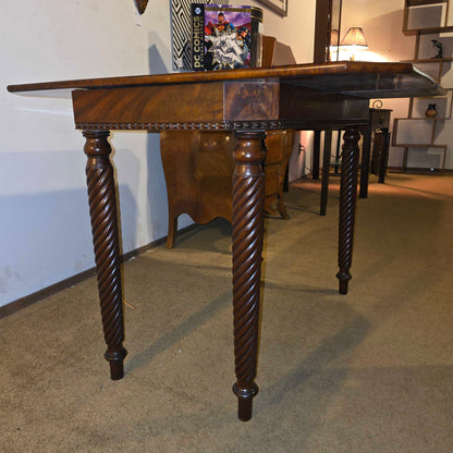 Mahogany Flip Top Card Table