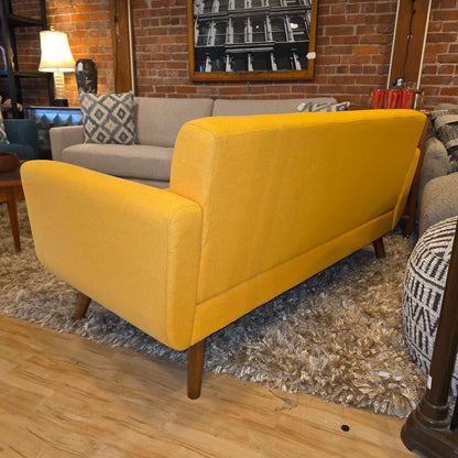 Sunshine Yellow MC Style Loveseat