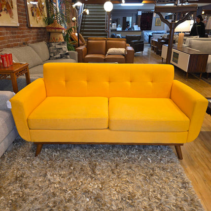 Sunshine Yellow MC Style Loveseat