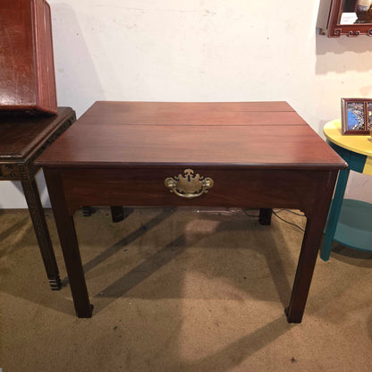 Mahogany Sliding Writing Desk