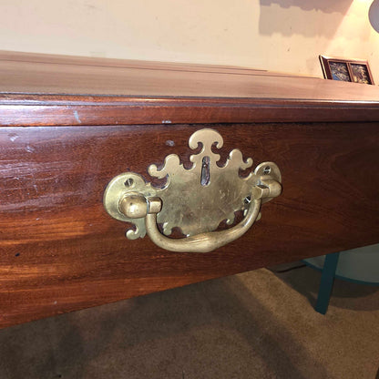 Mahogany Sliding Writing Desk
