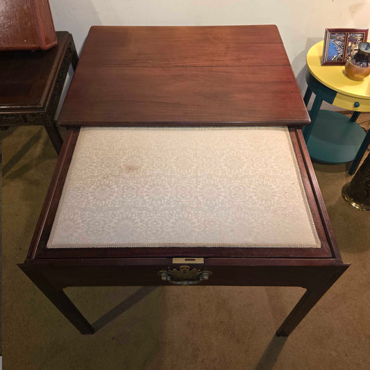 Mahogany Sliding Writing Desk