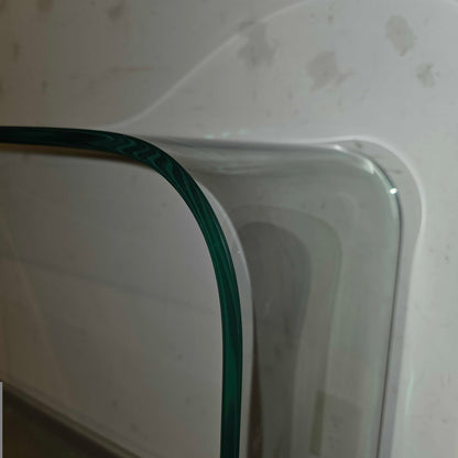 2 Tier Glass Console Table