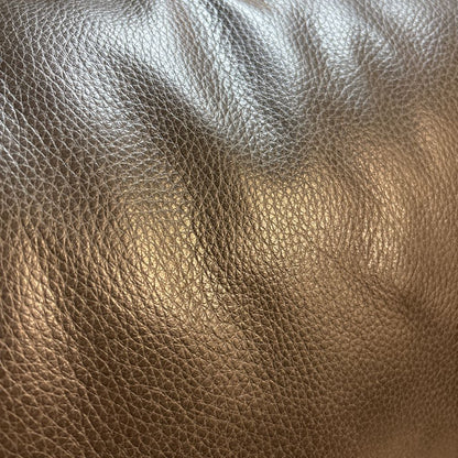 Charcoal Leather Accent Chair