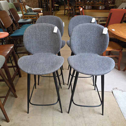 Room & Board Gray Counter Stools Set of 4