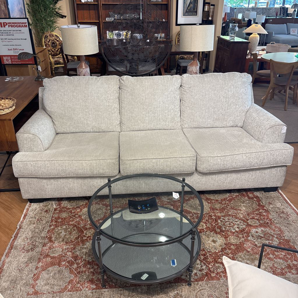Cream 3 Seat Sofa (AS IS)