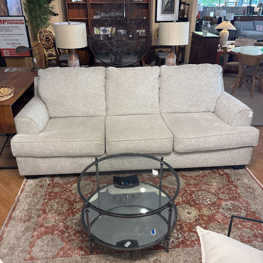 Cream 3 Seat Sofa (AS IS)