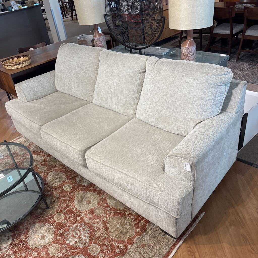Cream 3 Seat Sofa (AS IS)