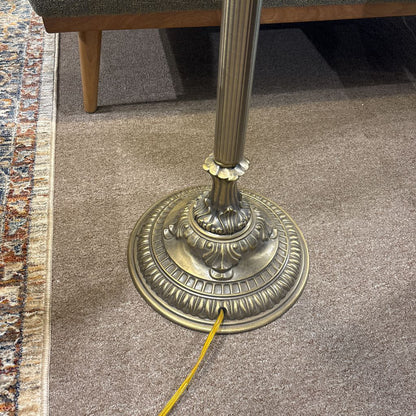 Vintage Brass Floor Lamp
