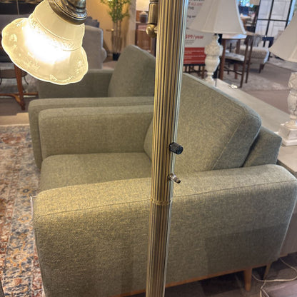 Vintage Brass Floor Lamp