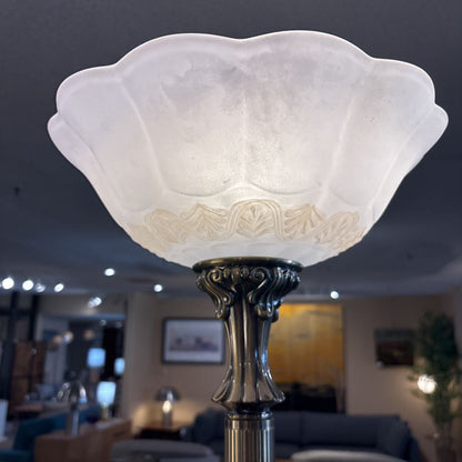 Vintage Brass Floor Lamp