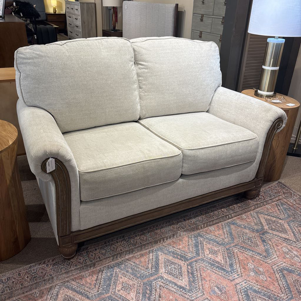 Rustic Gray 2 Seat Loveseat