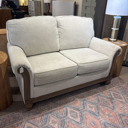 Rustic Gray 2 Seat Loveseat