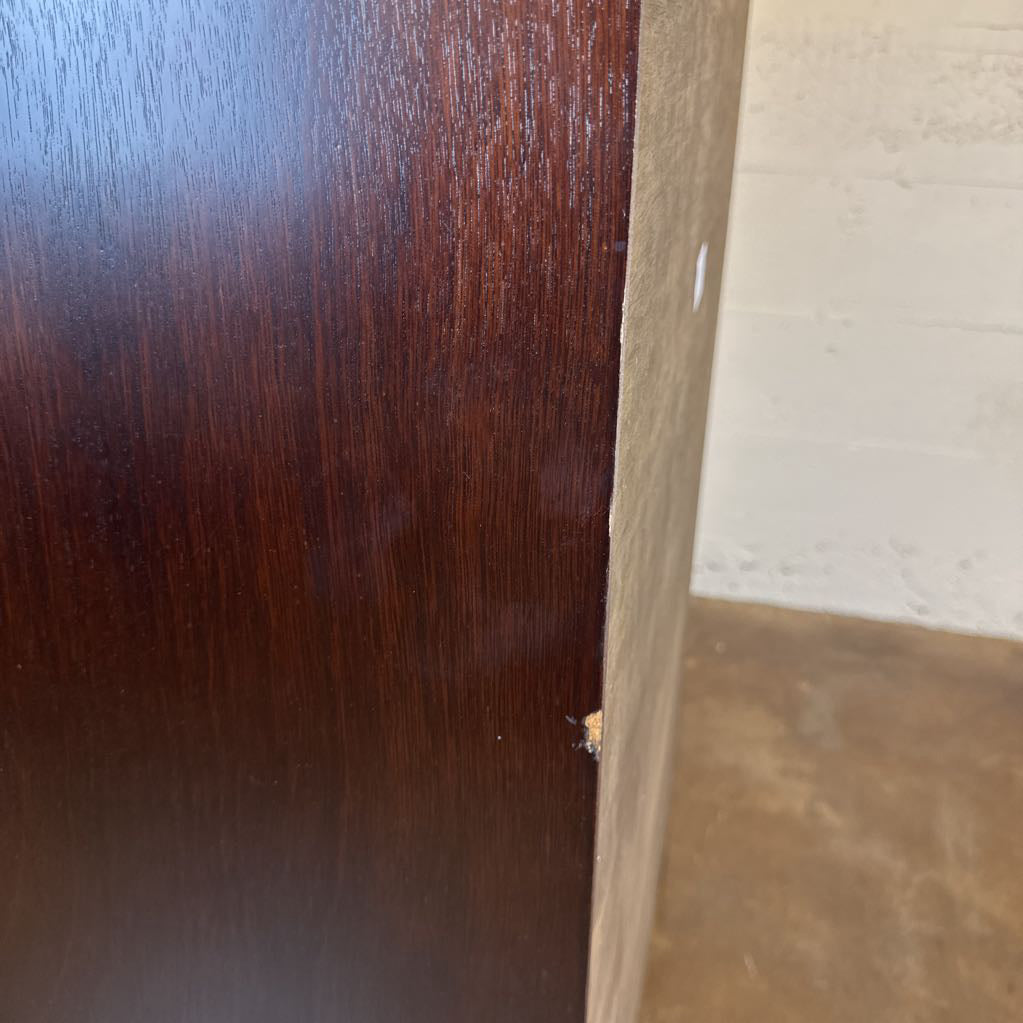 Dark Wood 6 Drawer Dresser