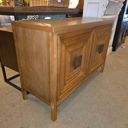 Geometric Square 2 Door Cabinet
