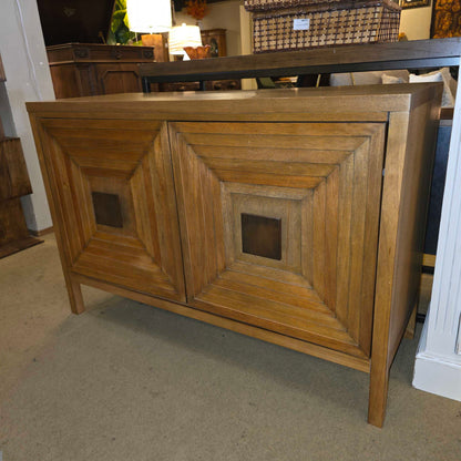 Geometric Square 2 Door Cabinet
