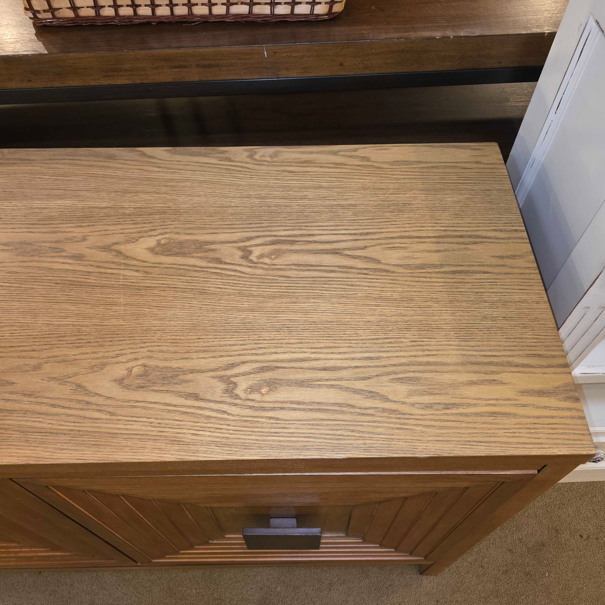 Geometric Square 2 Door Cabinet