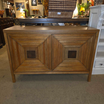Geometric Square 2 Door Cabinet