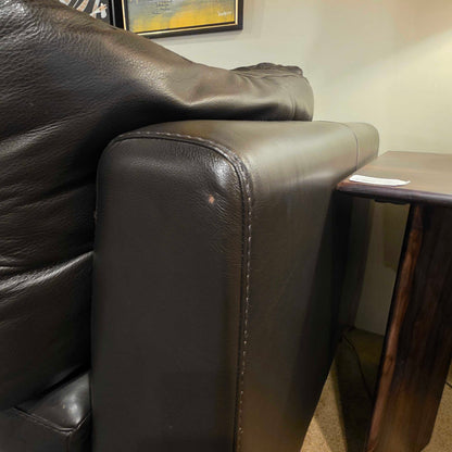 DWR American Leather Albert Black Sectional