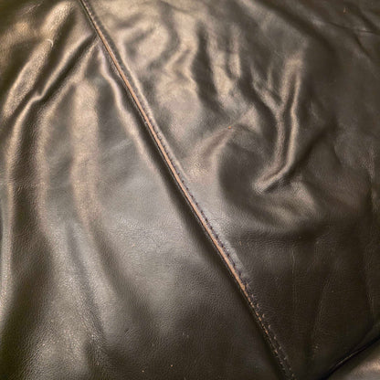 DWR American Leather Albert Black Sectional