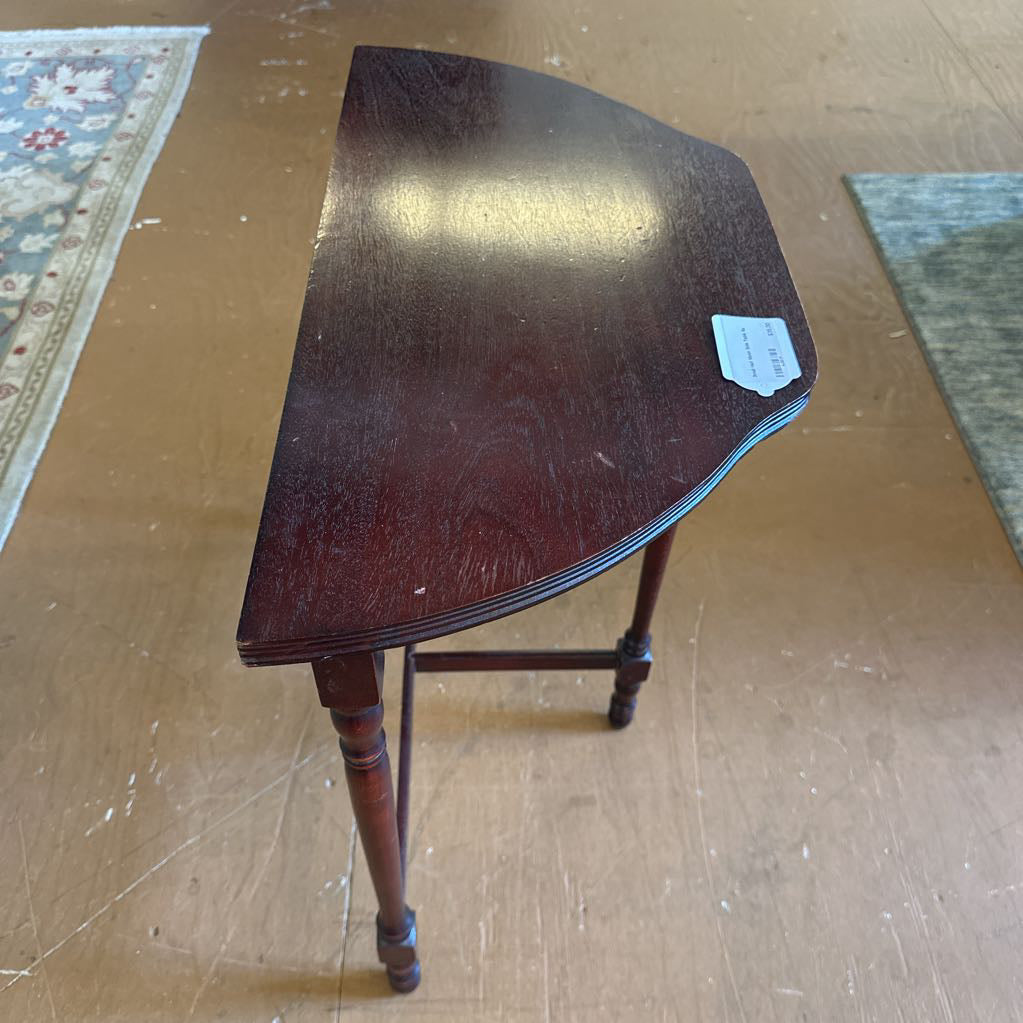 Small Half Moon Side Table
