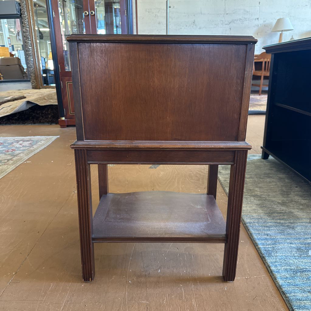 Chippendale Style Serpentine Nightstand