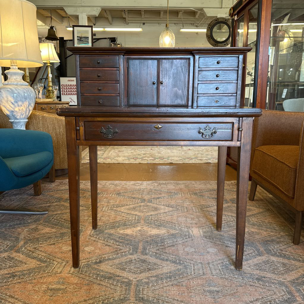 Vintage Carlton House Style Writing Desk
