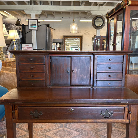 Vintage Carlton House Style Writing Desk