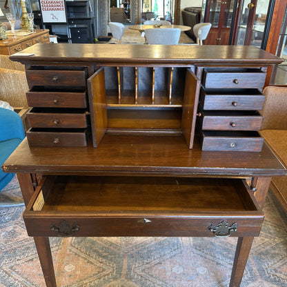 Vintage Carlton House Style Writing Desk