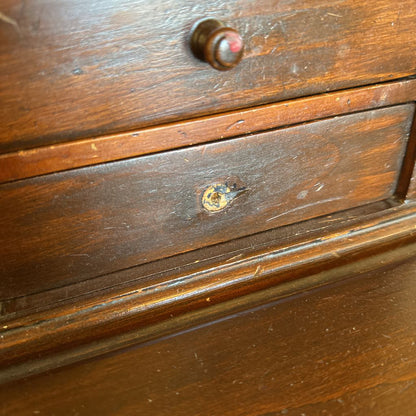 Vintage Carlton House Style Writing Desk
