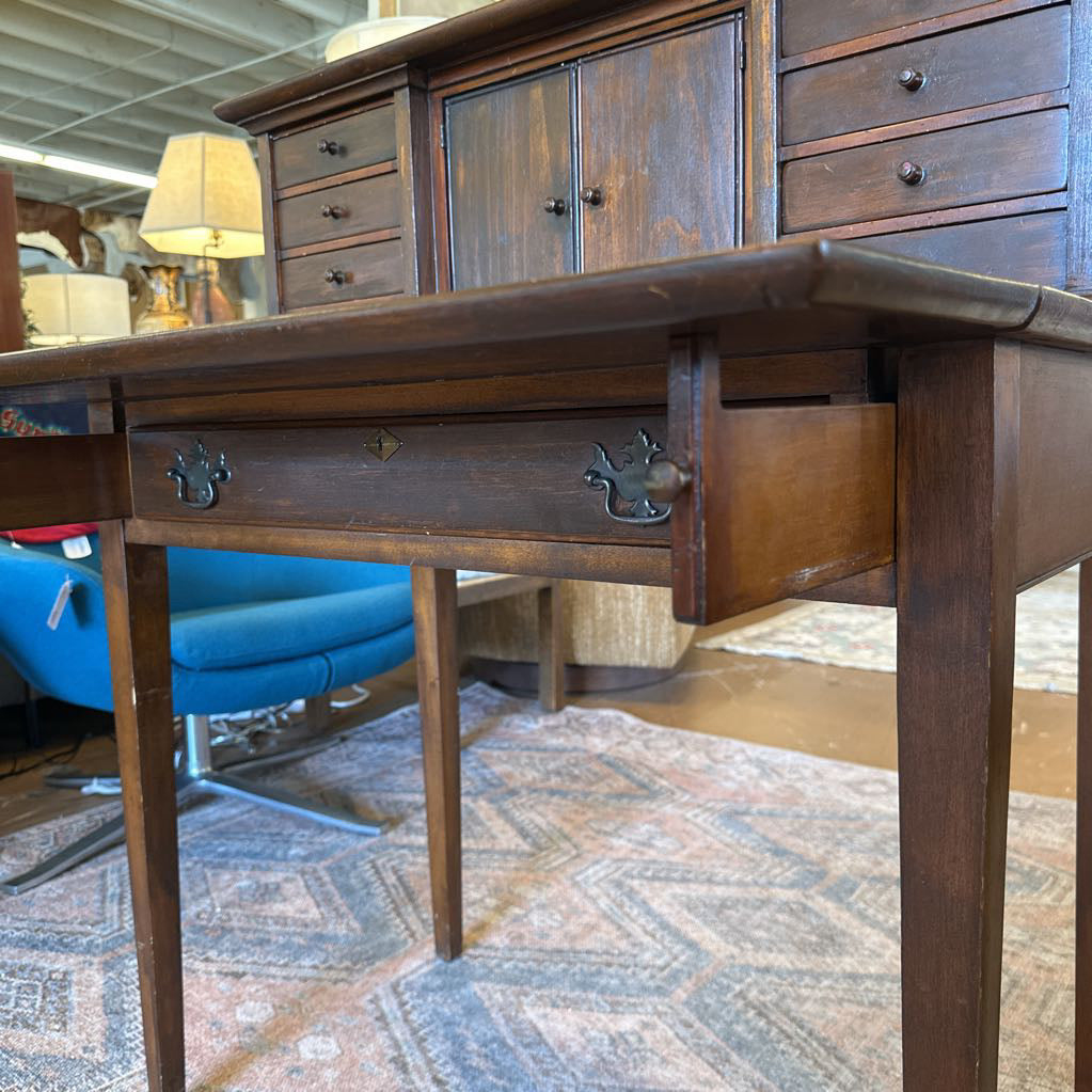 Vintage Carlton House Style Writing Desk