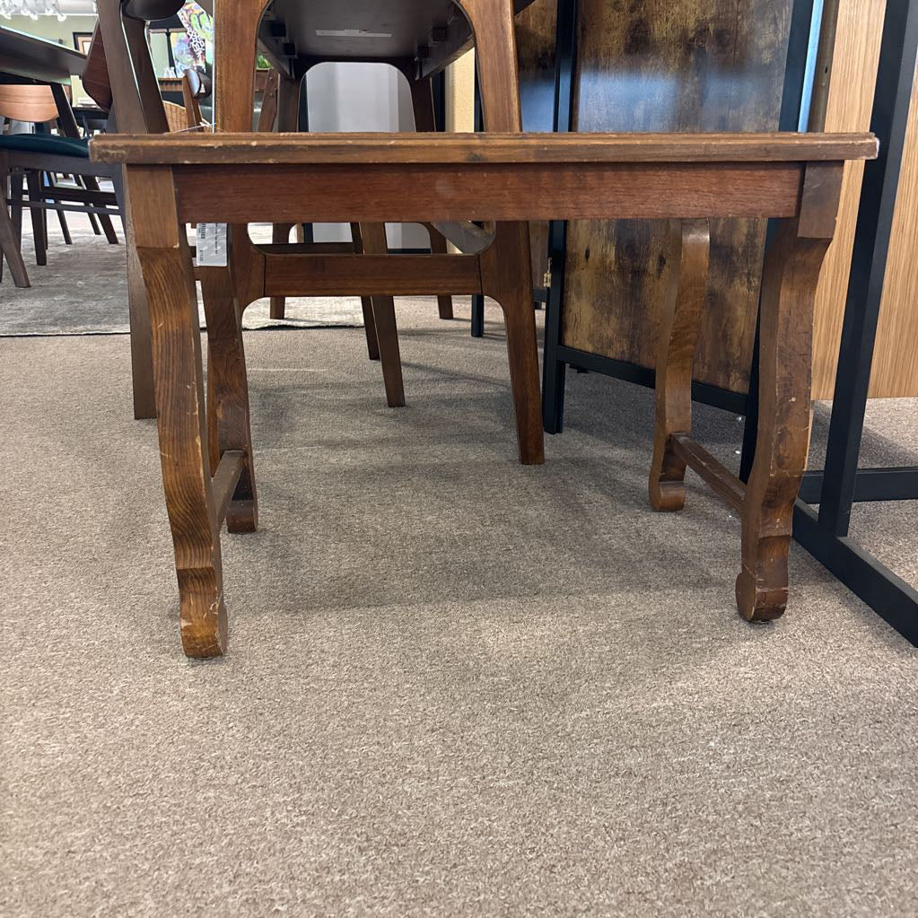 Antique Cane Top Bench