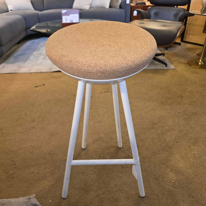 High Tower Boet Barstool by Mitab with Cork Seat