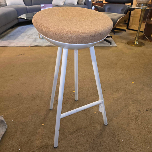 High Tower Boet Barstool by Mitab with Cork Seat