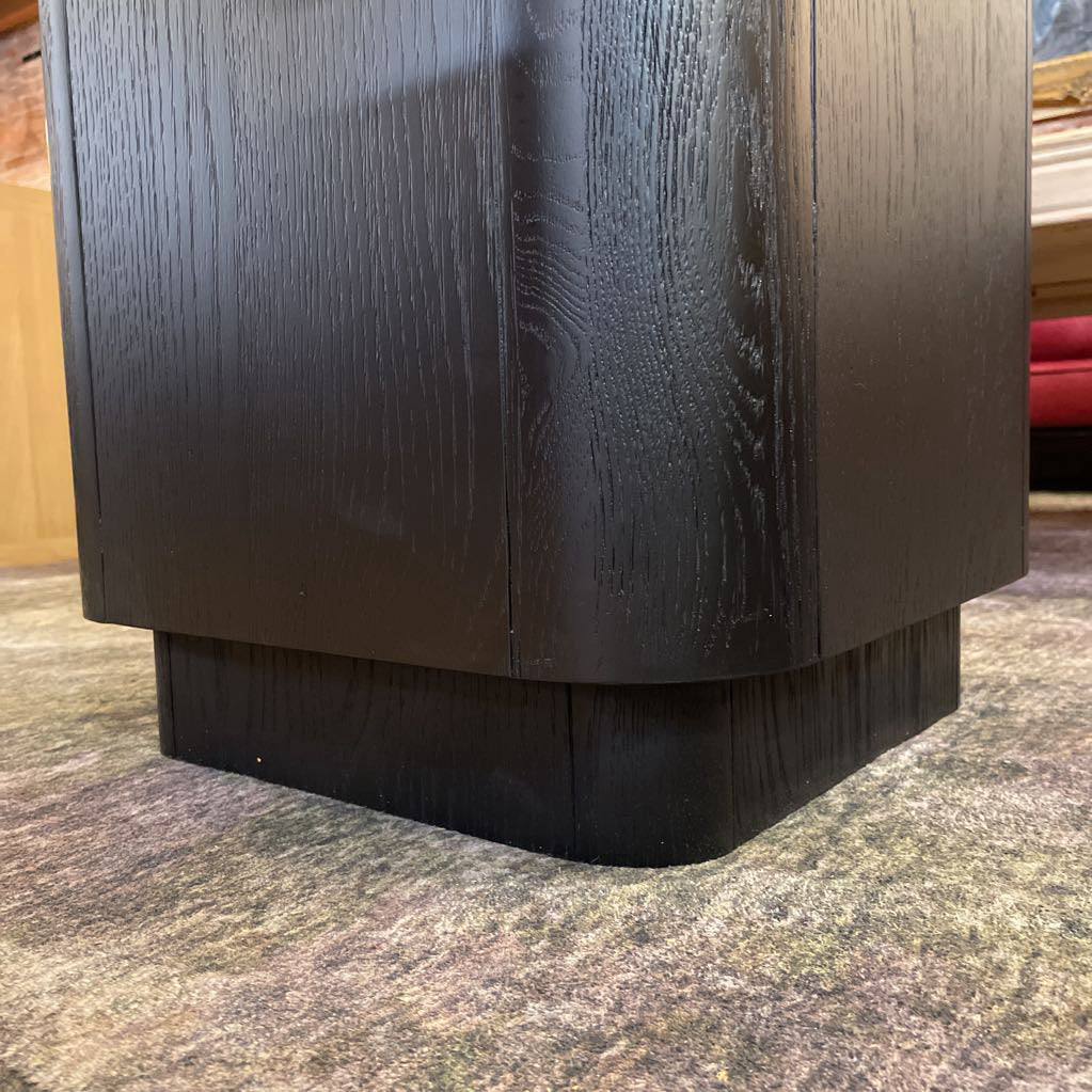 Black Storage Side Table C SIDE TABLES