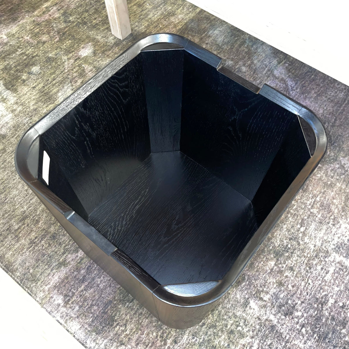 Black Storage Side Table C SIDE TABLES