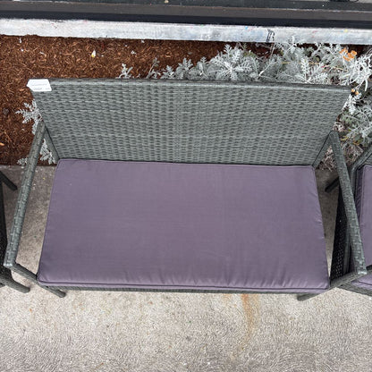 Green Woven Outdoor Sofa U SOFAS