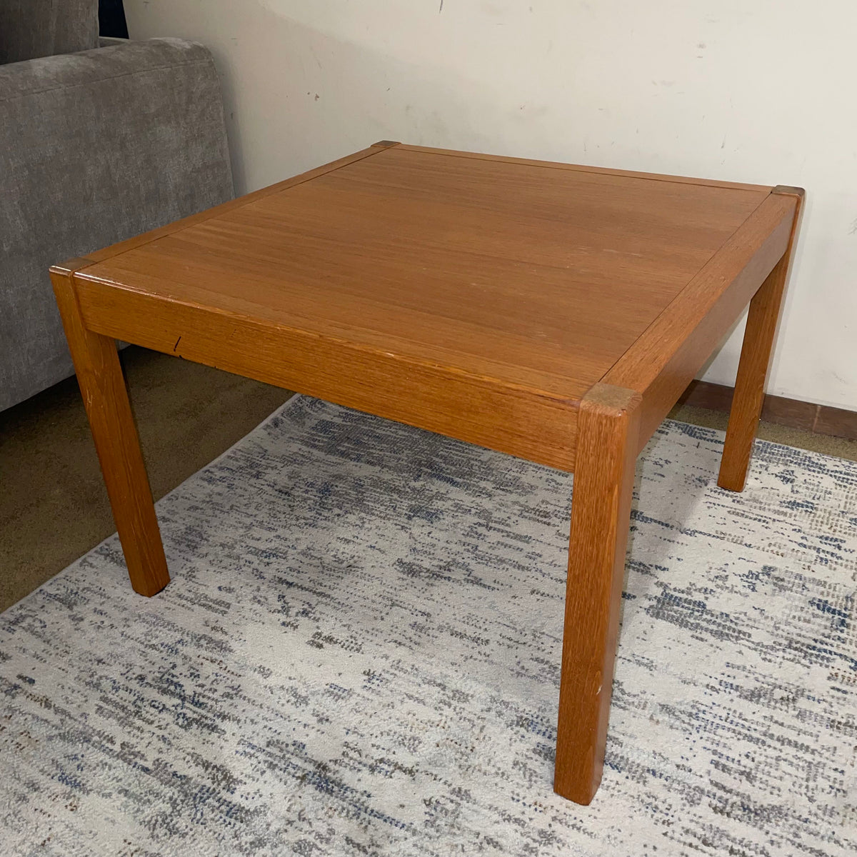 Square Teak Coffee/Accent Table C COFFEE TABLES