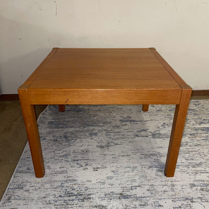 Square Teak Coffee/Accent Table C COFFEE TABLES