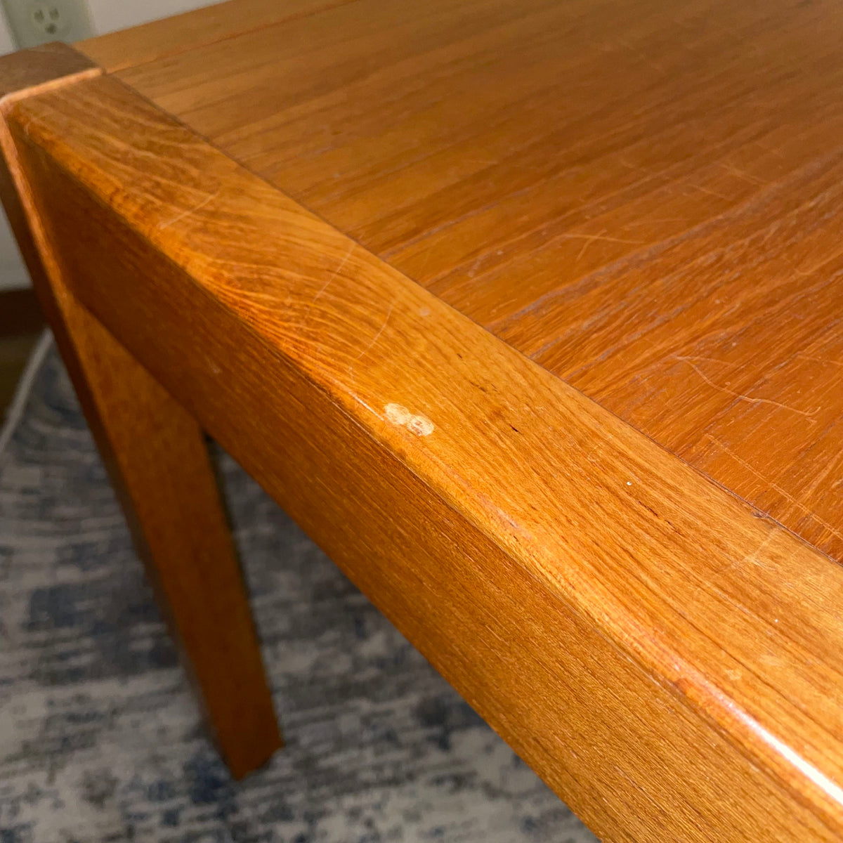 Square Teak Coffee/Accent Table C COFFEE TABLES