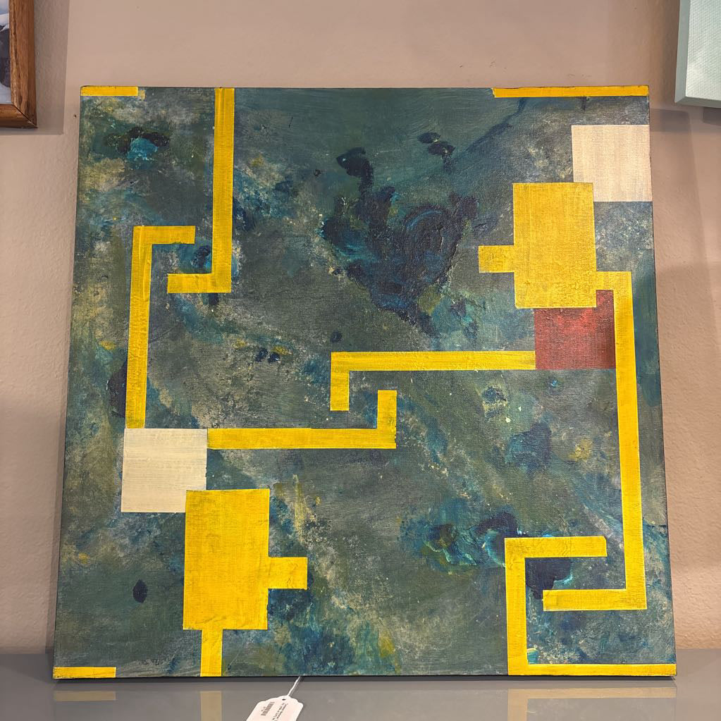 "Linoleum Memories" Original Art by Linda-Jo Duffy ART