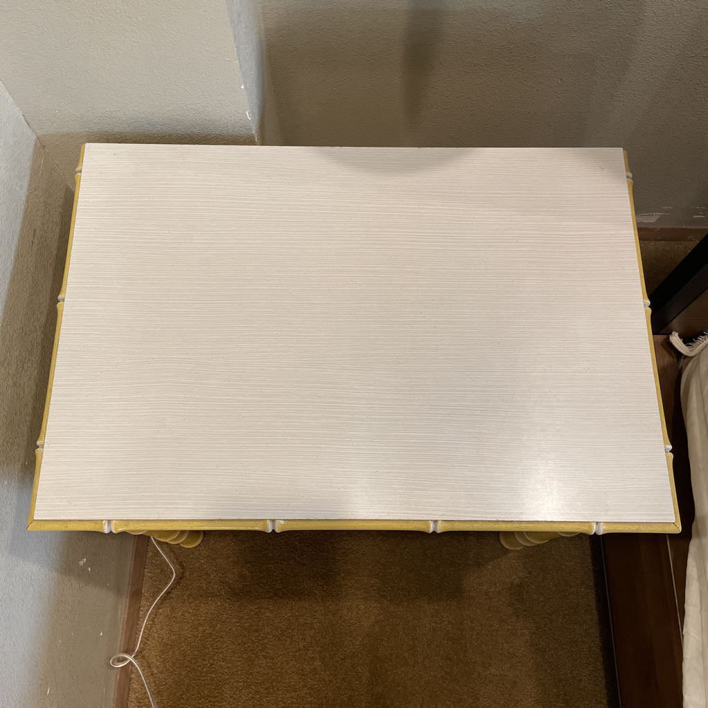 Yellow Bamboo Style Nighstand