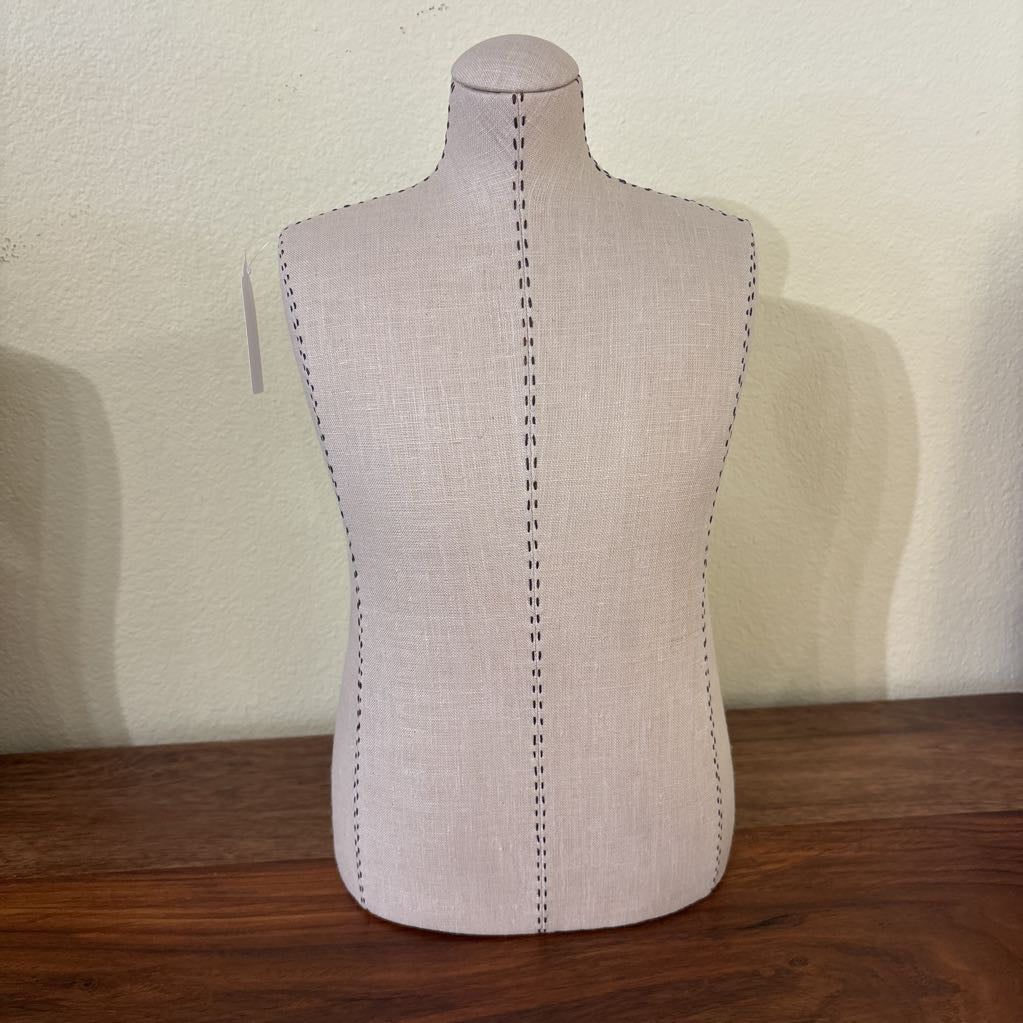 Cream Tabletop Jewelry Mannequin SMALLS