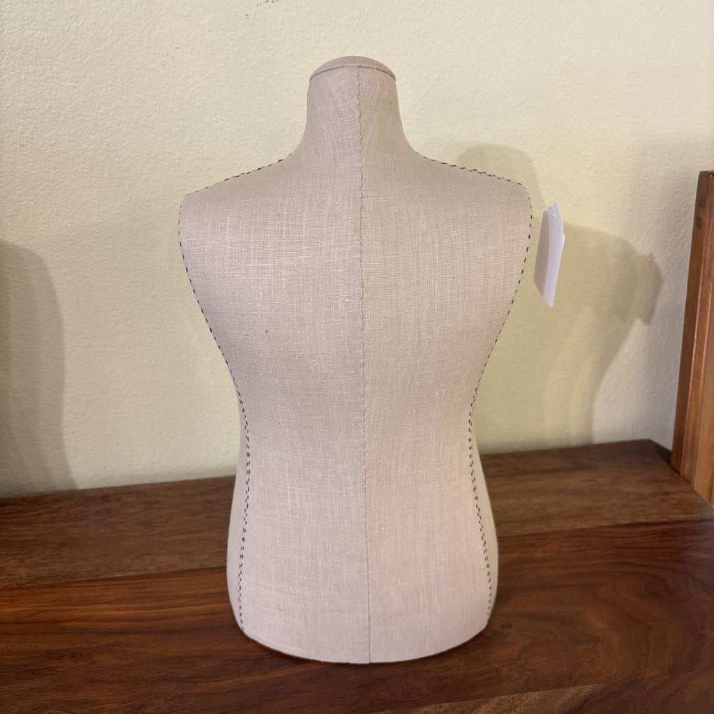 Cream Tabletop Jewelry Mannequin SMALLS