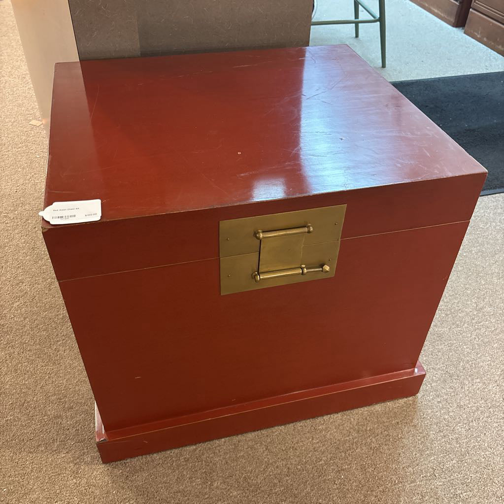 Red Asian Chest