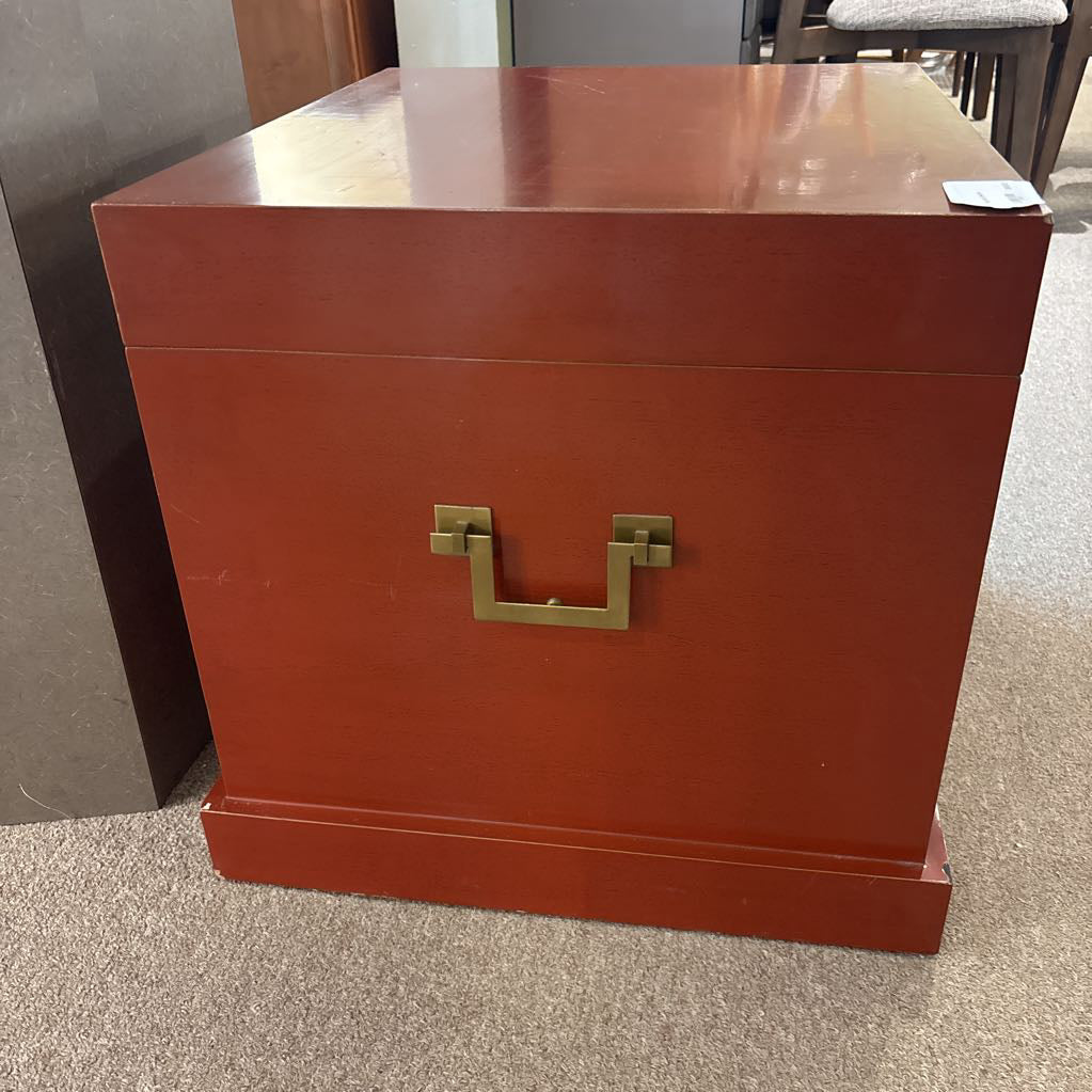 Red Asian Chest
