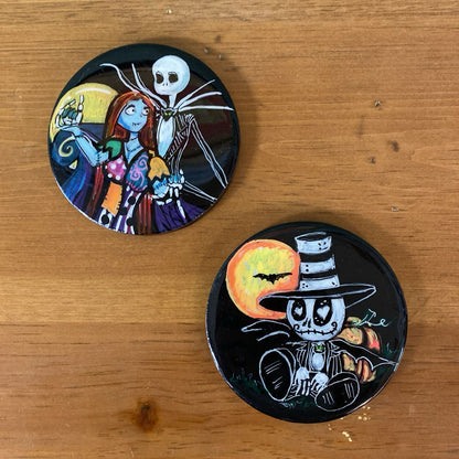 NIGHTMARE Coasters PAIR
