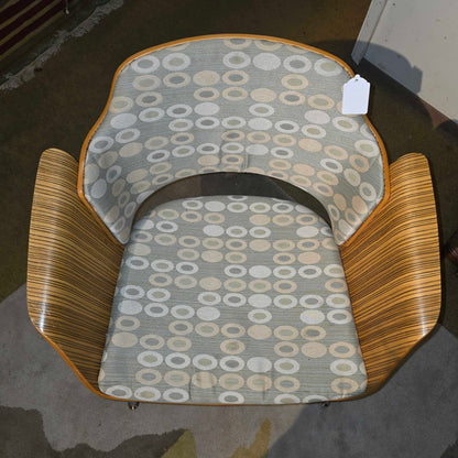 Stylex Bentwood Armchair w/ MC Circle Pattern